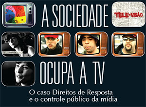 Livro publicado pelo Intervozes aborda o caso do programa 'Direitos de Resposta'. Foto: Reprodução