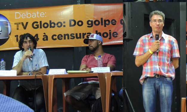 Marco Aurélio Mello em debate realizado pelo Barão de Itararé, com direito a 'churrascão da solidariedade'