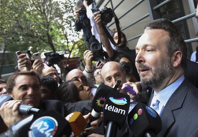 Martín Sabatella, presidente restituído da Afsca. Foto: Agência Efe