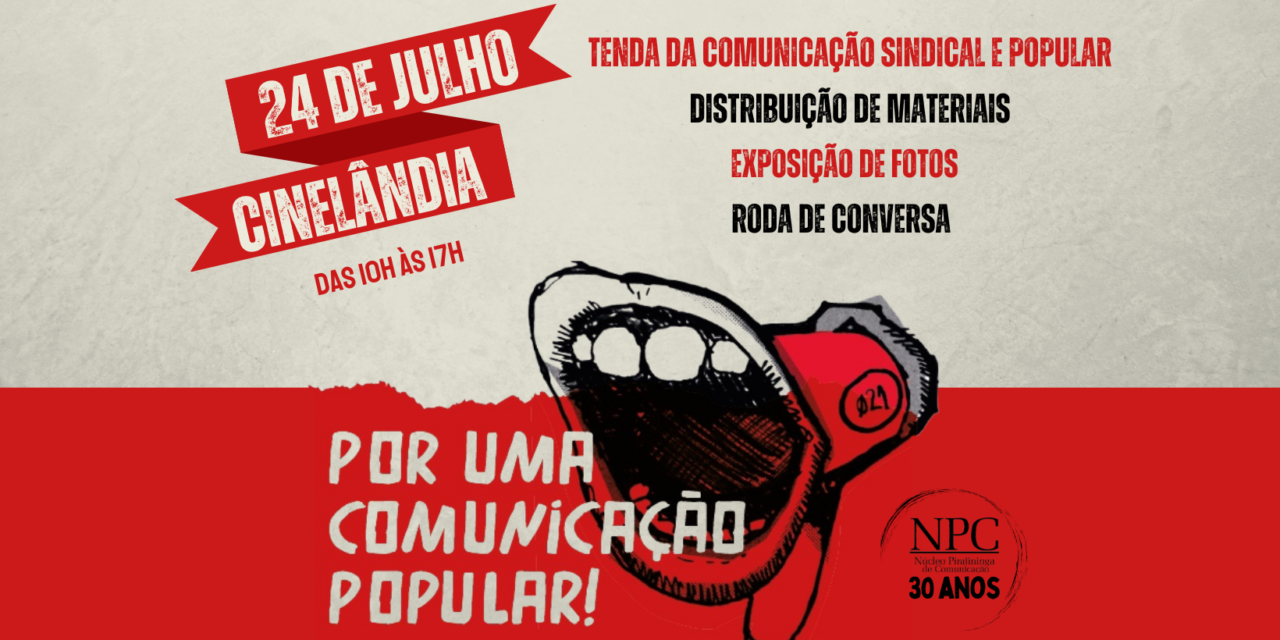 24 de julho: Dia Municipal da Comunicação Popular no Rio de Janeiro