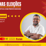 Candidato à prefeitura de Maricá (RJ), Washington Quaquá, fala às mídias alternativas 