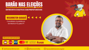 Candidato à prefeitura de Maricá (RJ), Washington Quaquá, fala às mídias alternativas 