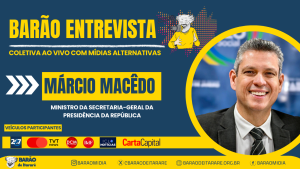 G20 Social: mídia alternativa entrevista ministro Márcio Macêdo