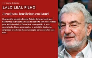 Jornalistas brasileiros em Israel