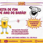 Bota-fora do Barão será no dia 11/12; confira como foi o 2025 da entidade