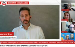 Leandro Grass discute futuro do DF e afirma: “ataque e roubo do BRB foram liderados pela extrema-direita”