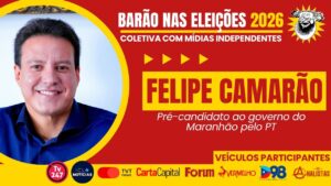 Vice-governador do Maranhão, Felipe Camarão participa do Barão nas Eleições na terça-feira (9)