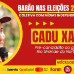 Pré-candidato ao governo do RN pelo PT, Cadu Xavier fala às mídias independentes