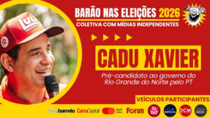 Pré-candidato ao governo do RN pelo PT, Cadu Xavier fala às mídias independentes