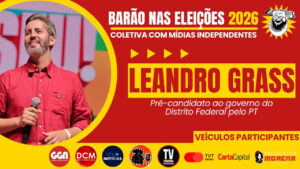 Leandro Grass (PT-DF) fala às mídias independentes sobre a disputa na capital da República