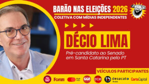 Barão nas Eleições 2026: Mídias independentes entrevistam pré-candidato ao Senado, Décio Lima (PT-SC)