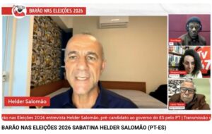 Helder Salomão destaca participação popular, valorização da educação e fim da escala 6×1