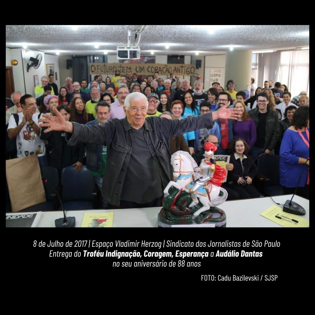 Troféu Audálio Dantas 2026 homenageia jornalistas e colaboradores do projeto Brasil: Nunca Mais