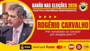 Mídia progressista entrevista Rogério Carvalho (PT-SE) na próxima terça-feira (21)