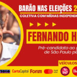 Canal do Barão de Itararé recebe Fernando Haddad nesta quarta-feira (8)