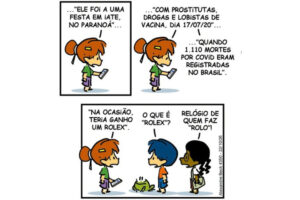Mídia abafa suruba de Flávio na pandemia