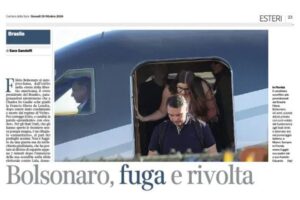 A fuga de Bolsonaro e a reviravolta de Lula